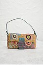 view 2 of 9 Fendi Embroidery Beaded Baguette Shoulder Bag in Multi