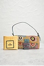 view 9 of 9 Fendi Embroidery Beaded Baguette Shoulder Bag in Multi