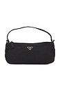 view 1 of 8 Prada Tessuto Pouch in Black