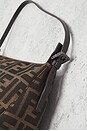 view 8 of 8 Fendi Zucca Shoulder Bag in Brown