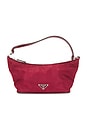 view 1 of 9 Prada Nylon Pochette Accessoires Shoulder Bag in Red