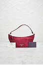 view 9 of 9 Prada Nylon Pochette Accessoires Shoulder Bag in Red