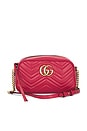 view 1 of 7 Gucci GG Marmont Shoulder Bag in Hibiscus Red