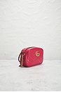 view 4 of 7 Gucci GG Marmont Shoulder Bag in Hibiscus Red