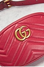 view 5 of 7 Gucci GG Marmont Belt Bag in Hibiscus Red