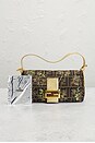 view 10 of 10 Fendi Zucca Palm Tree Baguette Shoulder Bag in Multi