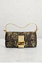 view 2 of 10 Fendi Zucca Palm Tree Baguette Shoulder Bag in Multi
