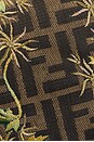 view 9 of 10 Fendi Zucca Palm Tree Baguette Shoulder Bag in Multi