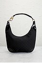 view 2 of 8 Gucci Clasp Hobo Bag in Black