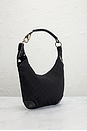 view 4 of 8 Gucci Clasp Hobo Bag in Black