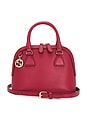 view 1 of 8 Gucci GG Charm Dome Handbag in Red