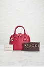 view 8 of 8 Gucci GG Charm Dome Handbag in Red