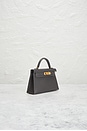 view 4 of 7 Hermes Veau Epsom Kelly 20 Sellier Handbag in Gris Graphite