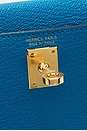 view 6 of 7 Hermes Chevre Kelly 20 Handbag in Bleu Frieda