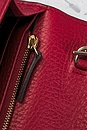 view 8 of 9 Gucci Interlocking G Wallet On Chain in Red