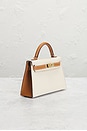 view 4 of 7 Hermes Epsom Kelly 20 Handbag in Nata & Gold