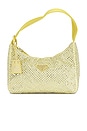 view 1 of 9 Prada Crystal Embellished Re-Edition 2000 Shoulder Bag in Gold