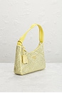 view 4 of 9 Prada Crystal Embellished Re-Edition 2000 Shoulder Bag in Gold