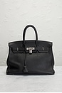 view 2 of 8 Hermes Togo Birkin 35 Handbag in Noir
