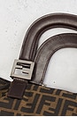 view 7 of 8 Fendi FF Zucca Handbag in Brown