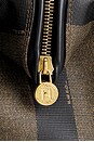 view 7 of 9 Fendi Pequin Mini Boston Bag in Brown