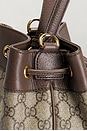 view 7 of 8 Gucci GG Supreme Ophidia Bucket Bag in Beige