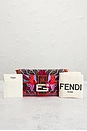 view 9 of 9 Fendi FF Bird Embroidered Baguette Shoulder Bag in Multi