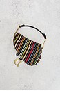 view 3 of 7 Dior Beaded Saddle Bag in Multi