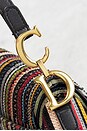 view 6 of 7 Dior Beaded Saddle Bag in Multi