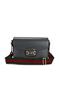 view 1 of 9 Gucci Horsebit 1955 Shoulder Bag in Grey