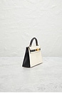 view 4 of 7 Hermes Veau Epsom Kelly 20 Handbag in Craie & Black