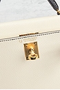 view 6 of 7 Hermes Veau Epsom Kelly 20 Handbag in Craie & Black