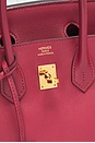 view 6 of 9 Hermes Swift Birkin 25 Handbag in Rouge Grenat