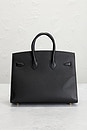 view 3 of 8 Hermes Epsom Birkin Sellier 25 Handbag in Noir