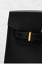 view 8 of 8 Hermes Epsom Birkin Sellier 25 Handbag in Noir