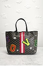 view 2 of 7 Goyard Customized Varsity Letter Love Monogram Saint Louis PM Tote Bag in Brown