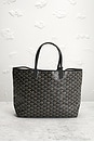 view 3 of 7 Goyard Customized Varsity Letter Love Monogram Saint Louis PM Tote Bag in Brown