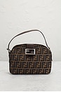view 2 of 8 Fendi Zucca Mama Forever Baguette Shoulder Bag in Brown