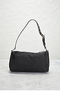 view 3 of 8 Prada Tessuto Shoulder Bag in Black