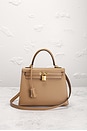 view 2 of 9 Hermes Epsom Kelly 25 Sellier Handbag in Chai