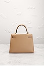 view 3 of 9 Hermes Epsom Kelly 25 Sellier Handbag in Chai