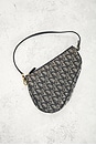 view 2 of 6 Dior Diorissimo Pochette Saddle Bag in Navy