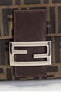 view 7 of 8 Fendi Zucca Mama Baguette Shoulder Bag in Tobacco Brown
