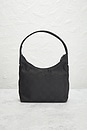 view 3 of 7 Gucci Guccissima Hobo Bag in Black