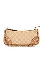 view 1 of 8 Gucci Nailhead Pochette Shoulder Bag in Brown