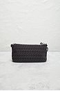 view 3 of 9 Fendi Zucchino Flap Crossbody Bag in Black