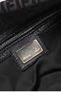 view 6 of 9 Fendi Zucchino Flap Crossbody Bag in Black
