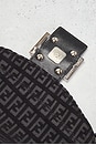 view 7 of 9 Fendi Zucchino Flap Crossbody Bag in Black