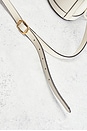 view 7 of 8 Gucci Azalea Sakai Horsebit 1955 Drawstring Bucket Bag in Mystic White