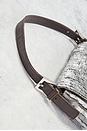 view 8 of 9 Fendi Vintage Sequin Baguette Shoulder Bag in Silver